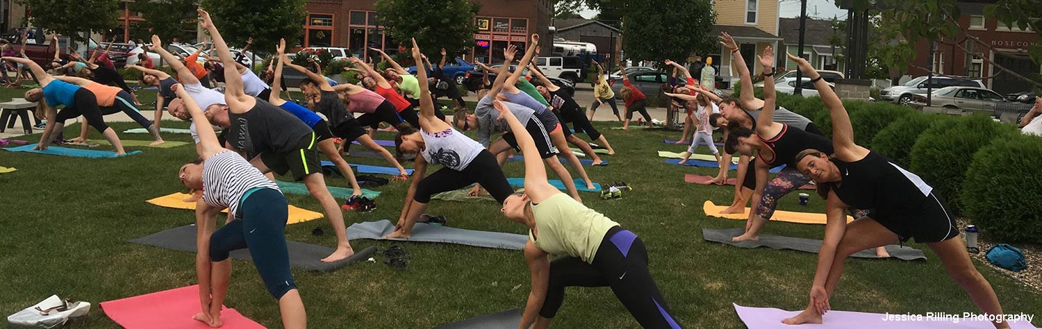 Cedar Rapids Yoga in the Park
